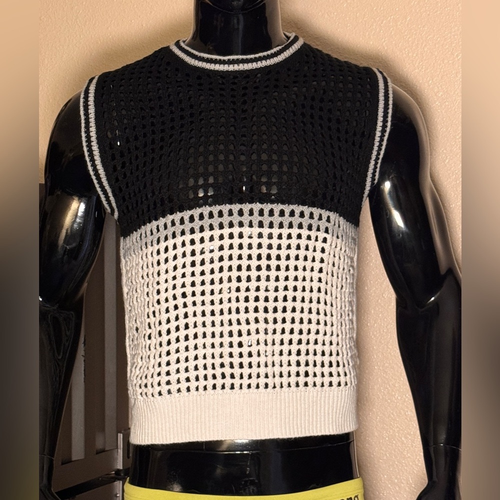 Knitted Sweater Vest